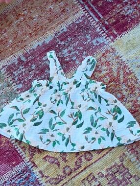 Mud Pie 3-6 Month Baby Magnolia Top
